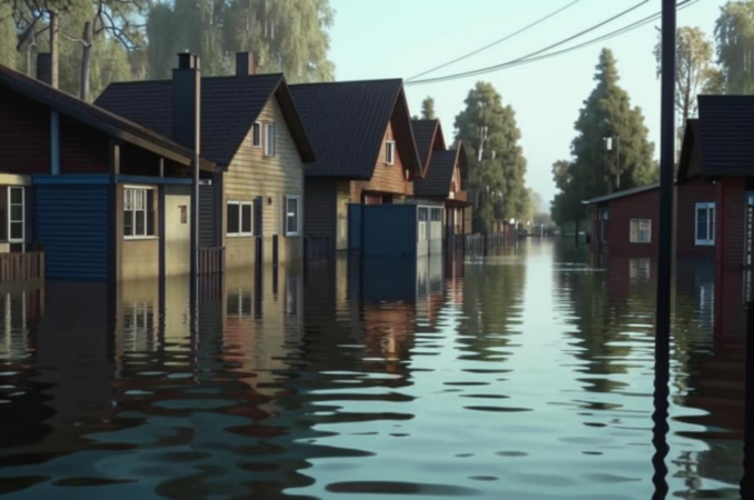 Жителей Новосибирской области просят не паниковать и-за паводка в Кыштовском районе