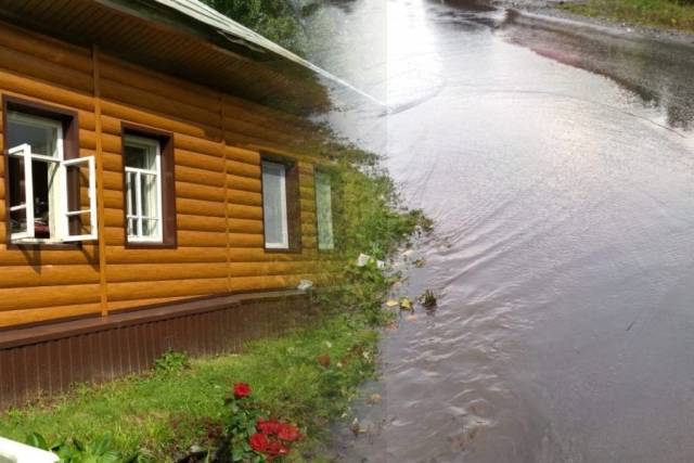 Почему частный дом топят дожди после ремонта дороги в Новосибирске