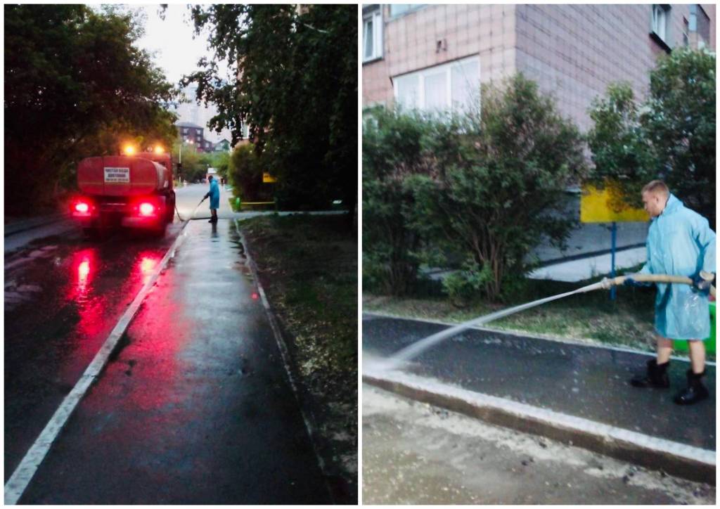 В Новосибирске после вмешательства прокуратуры подрядчик начал очистку улиц в Октябрьском районе