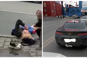 Новосибирец на спортивном авто сбил женщину и уехал с места ДТП