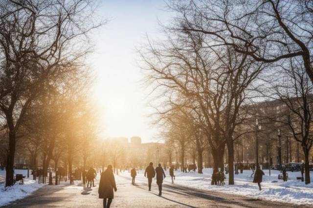 В Новосибирске на выходных прогнозируют плюсовую температуру и порывистый ветер