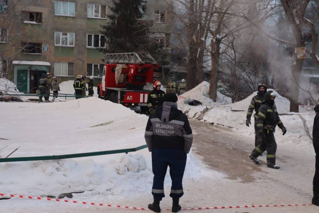 В Новосибирске сроки сноса взорвавшегося дома на Линейной еще не определены