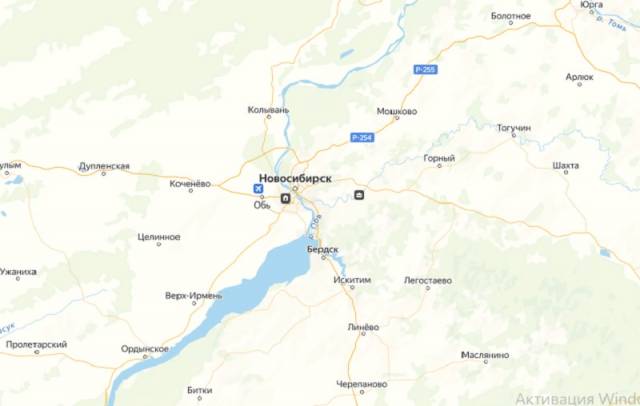 В Новосибирской области с Яндекс.Карт пропала деревня