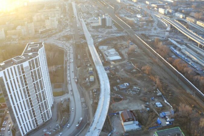 Развязку четвертого моста в Новосибирске будут строить до конца 2025 года