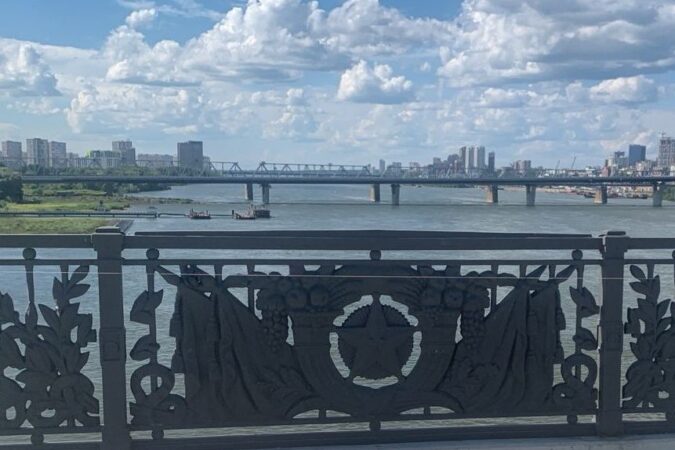 В Новосибирске сузят южный съезд с Октябрьского моста