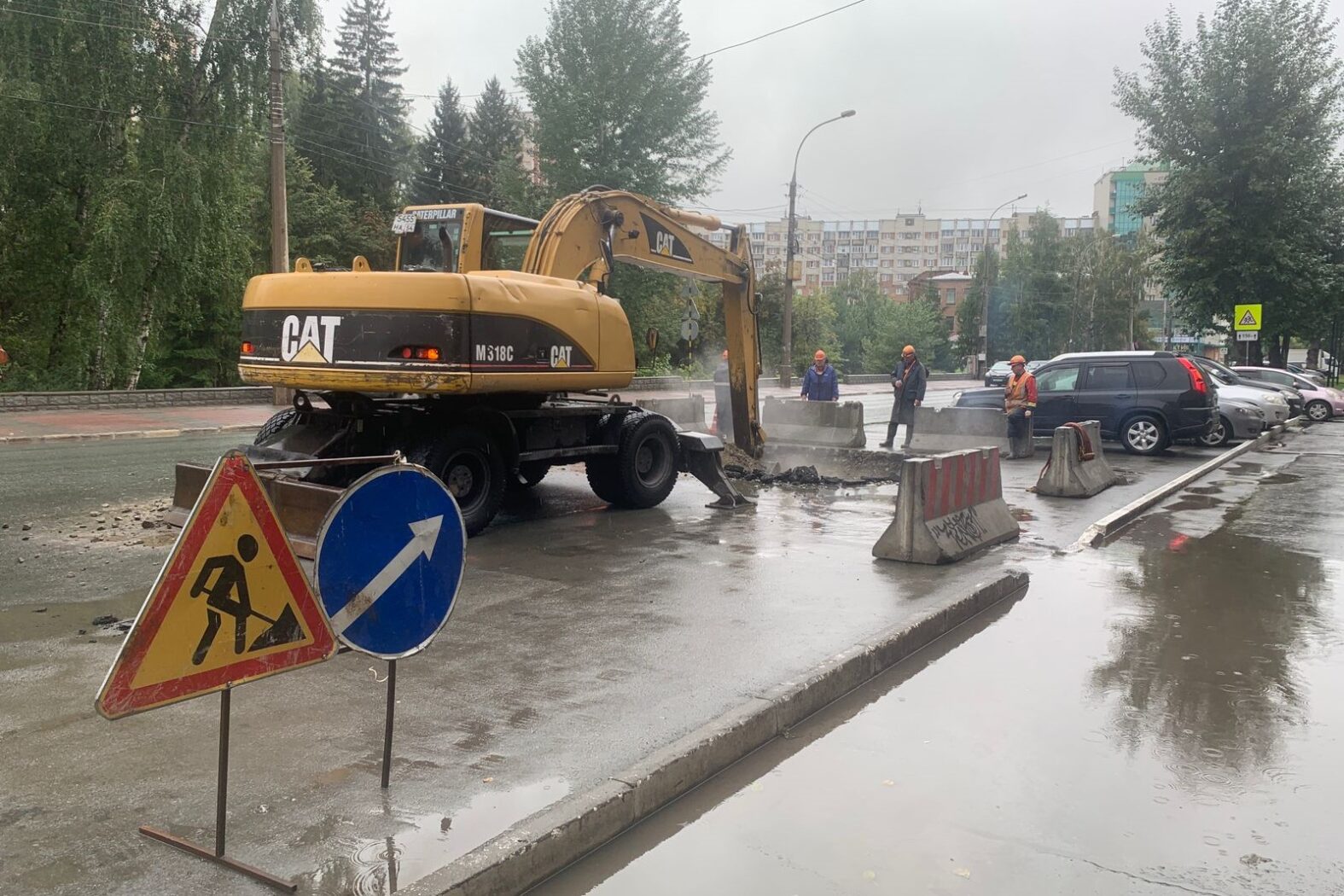 В Новосибирске 50 домов остались без горячей воды после аварии