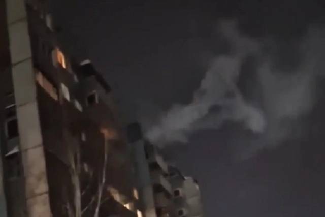 В Новосибирске в микрорайоне Горский произошел пожар в многоэтажке