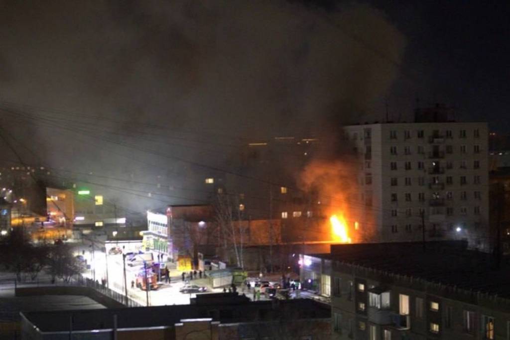 Бастрыкину доложат о пожаре в новосибирской Первомайке