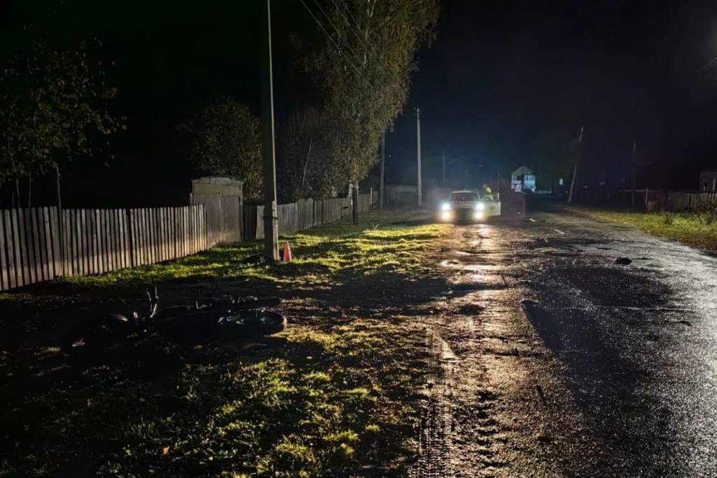 Мотоциклист погиб в ДТП под Новосибирском