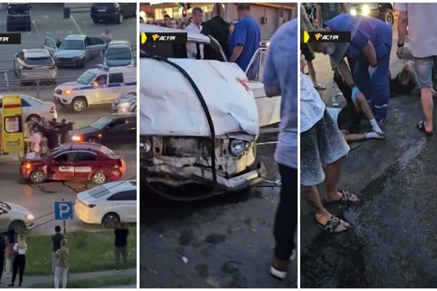 В Новосибирске в тройном ДТП на «Золотой ниве» пострадали несколько человек