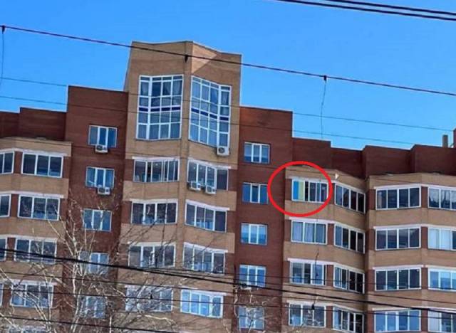 В Новосибирске Союз отцов требует убрать флаг Украины с балкона пенсионерки