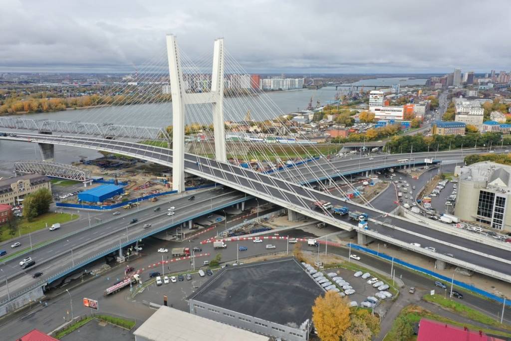 Четвертый мост в Новосибирске прошел испытания на прочность