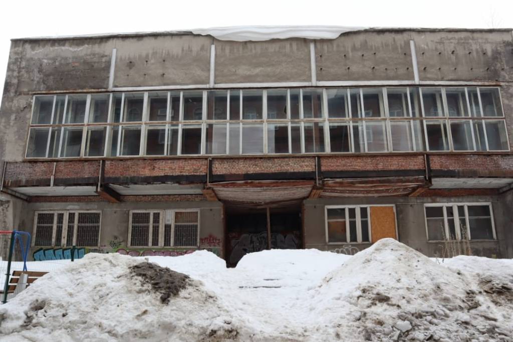 В Новосибирске благоустроят территорию на месте ДК Клары Цеткин