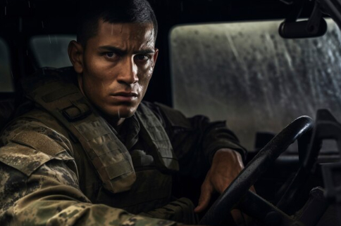 Новосибирский военный угнал машину для поездки в магазин