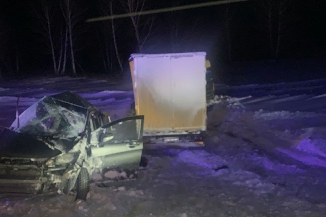 Женщина-водитель погибла на трассе под Новосибирском