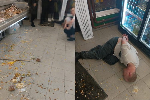 Новосибирец изрезал «розочкой» продавцов и сбежал