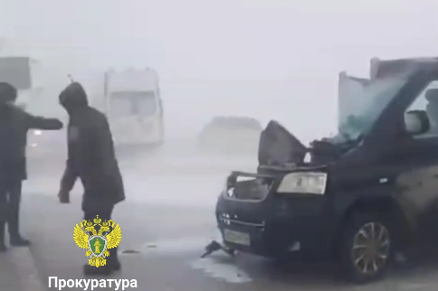 7 человек пострадали в массовом ДТП под Новосибирском