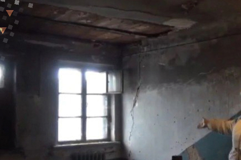 ители барака в Первомайке Новосибирска вновь обратились к Бастрыкину