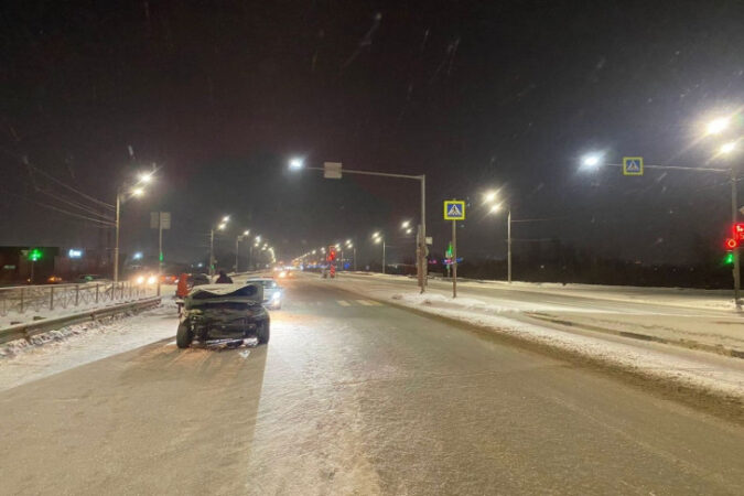В Новосибирске двое детей пострадали в аварии на улице Станционной
