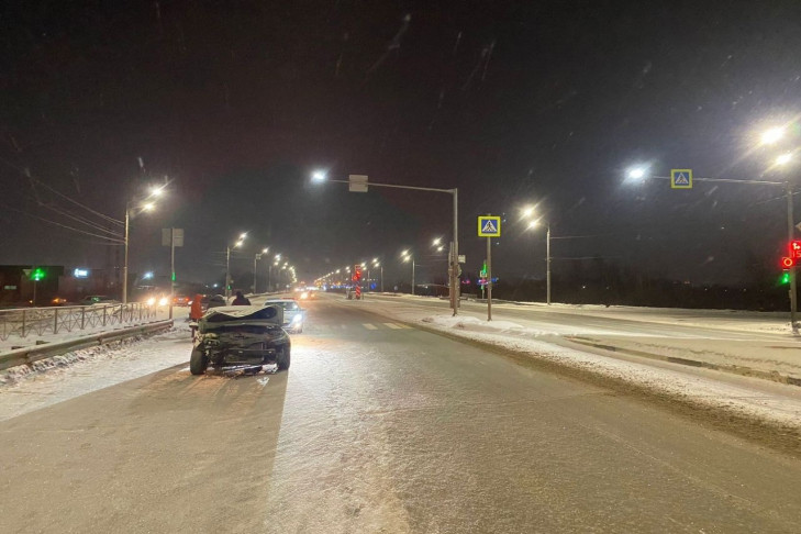 В Новосибирске двое детей пострадали в аварии на улице Станционной