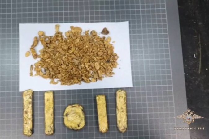 Мигранты пытались вывезти из РФ через Новосибирск партию золота и серебра