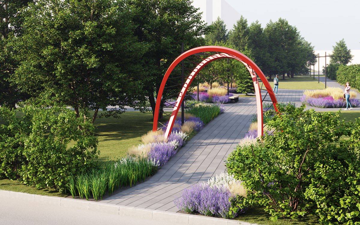 На улице Тюленина в Новосибирске откроется Сквер Влюбленных   