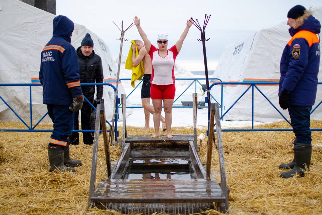 Две круглосуточные купели будут работать в Новосибирске на Крещение