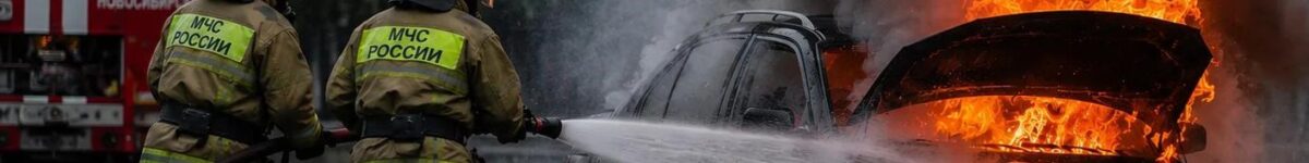 С начала лета 112 автомобилей загорелось в Новосибирской области мчс пожар