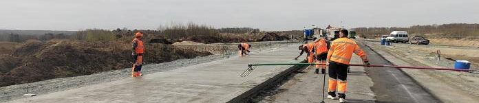 Готовность 23-километрового участка Восточного обхода Новосибирска достигла 85%