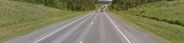 Под Новосибирском отремонтировали 5 км дороги, входящей в опорную сеть дорога асфальт лес поле 2 фото правительство НСО